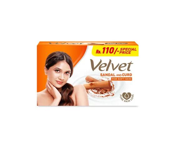 Velvet Sandal & Curd Soap 70g