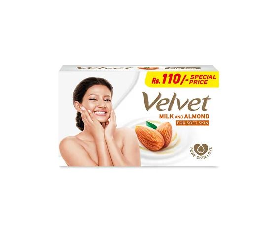 Velvet Milk & Almond Soap 70g