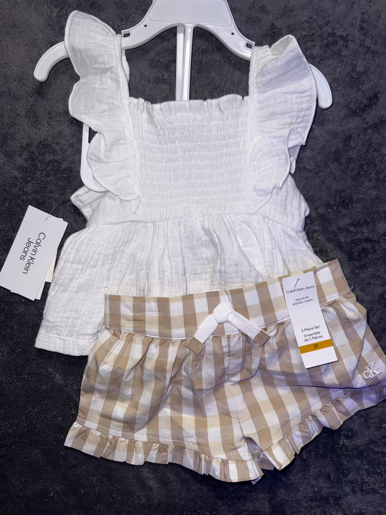 2 pcs Calvin Klien Set
