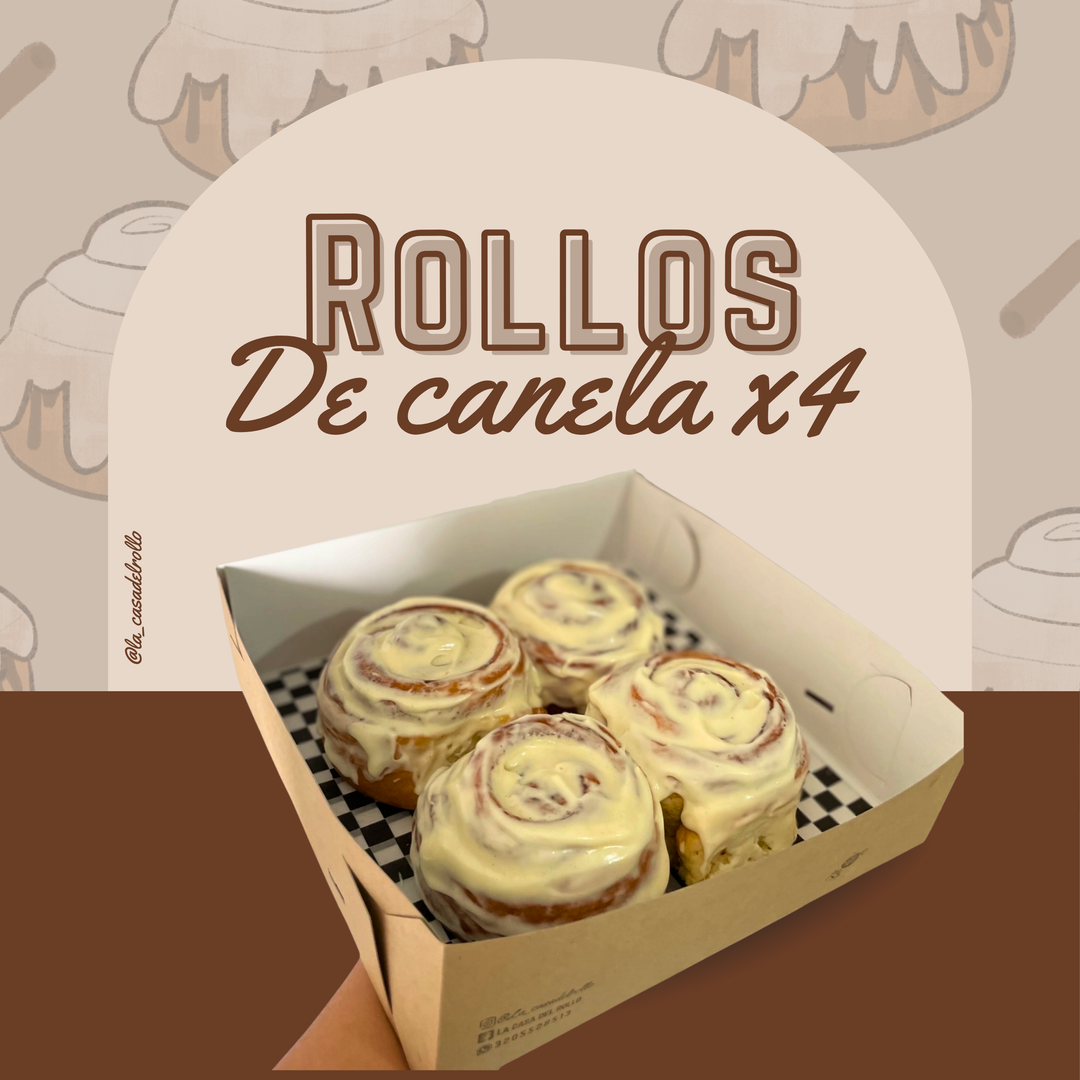 Rollo de Canela Clásico Pack X4