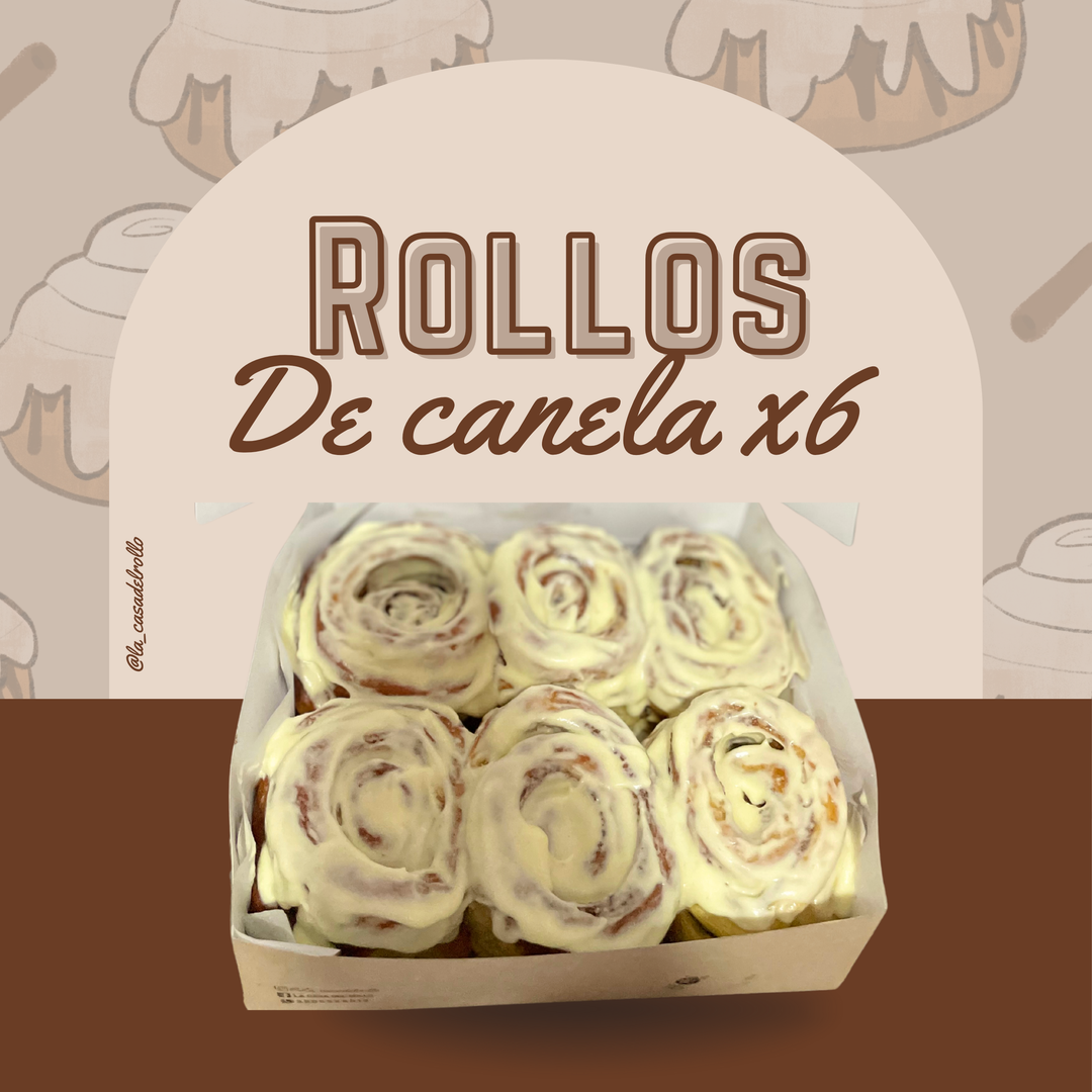 Rollo de Canela Clásico Pack X6