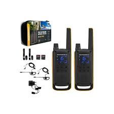 Motorola T82 Extreme Pack de 2 talkies walkies robustes IPX4 