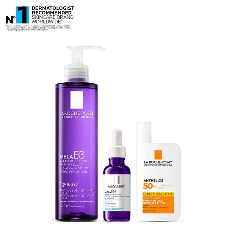 KIT ANTI PIGMENTAÇÃO MELA B3 LAROCHE POSAY