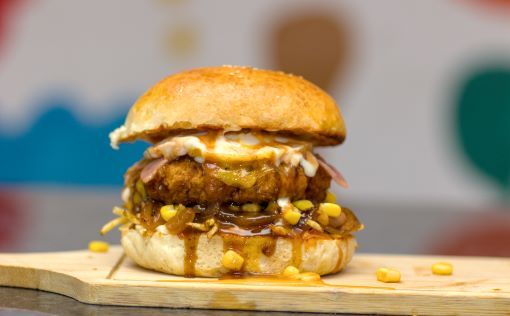 HAMBÚRGUER DE FRANGO
