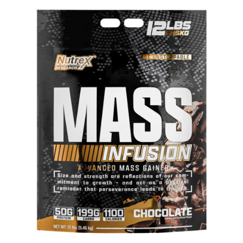 NUTREX MASS INFUSION 12LBS CHOCOLATE