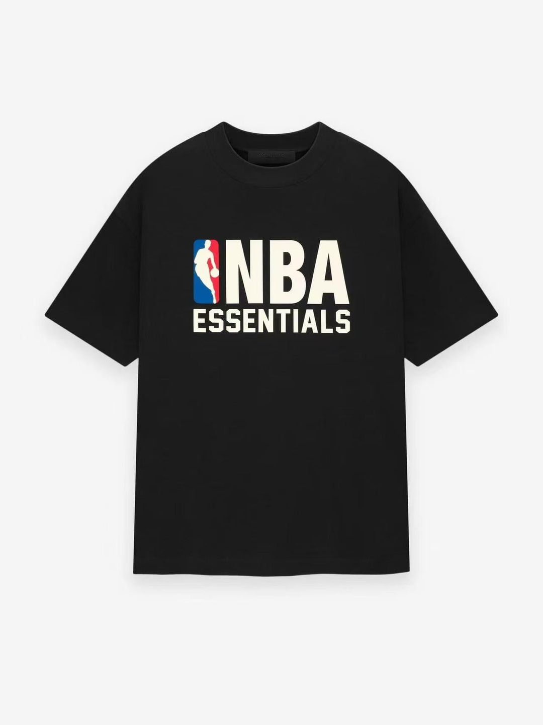 Essentials Fear of God NBA Black Tshirt (FW24)