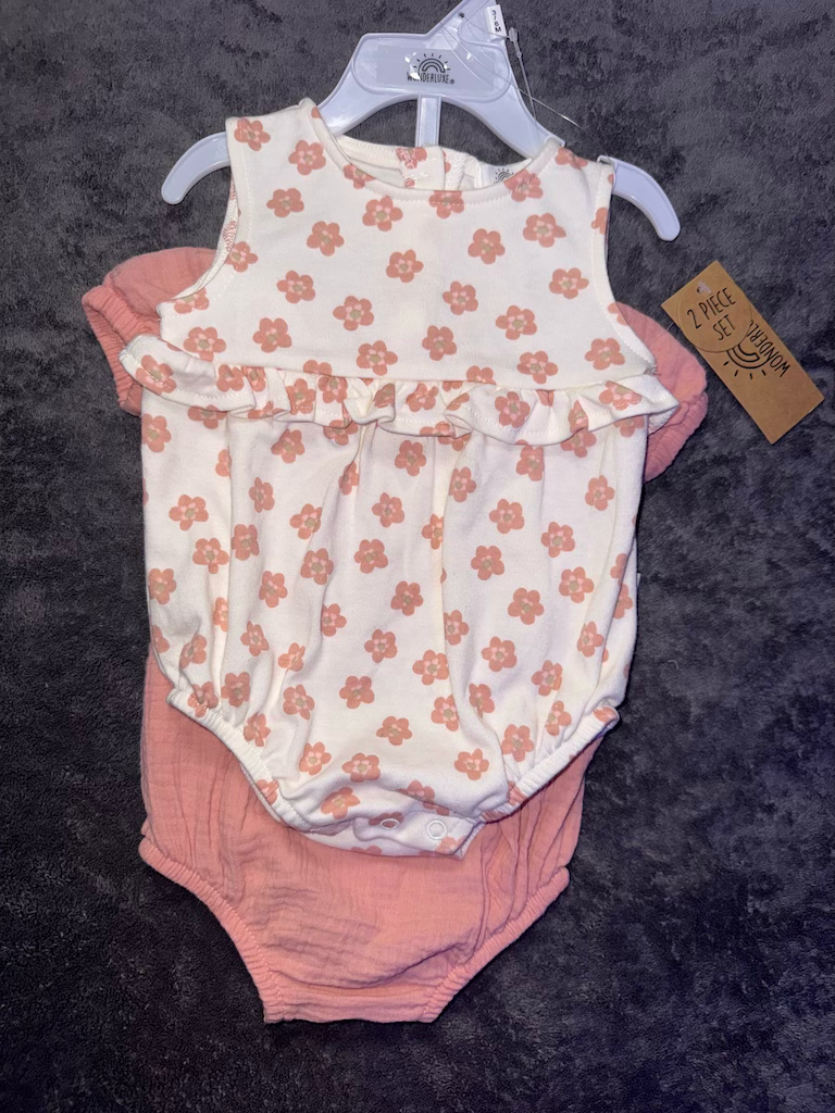 2 pcs Onesie set