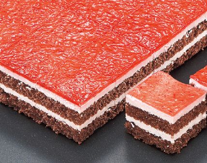 29036 - Sheet Cake Slice (Raspberry Chocolate) 70pcs*7g