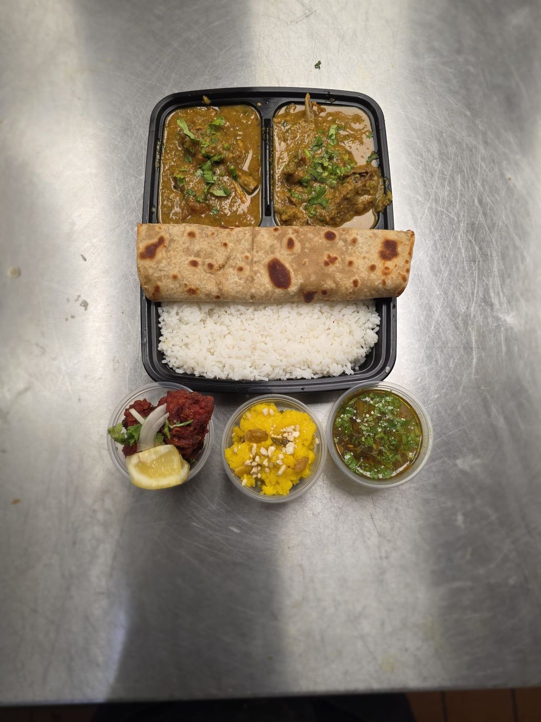 South Indian Non- veg Thali