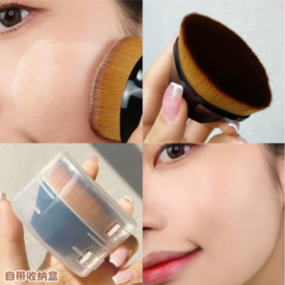Foundation Brush (Beige) (Pack of 6)