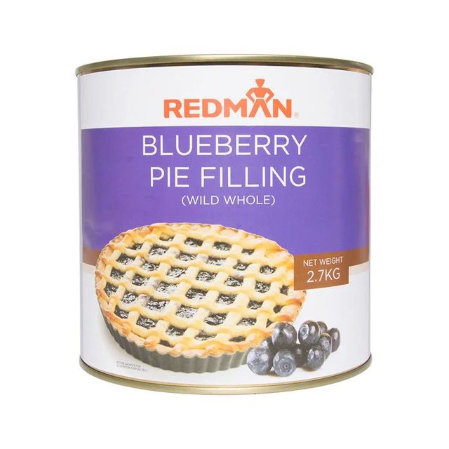 Redman Blueberry Pie Filling