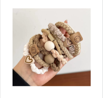 Hair Tie Sets #3: 10 pcs set Min. 12 sets
