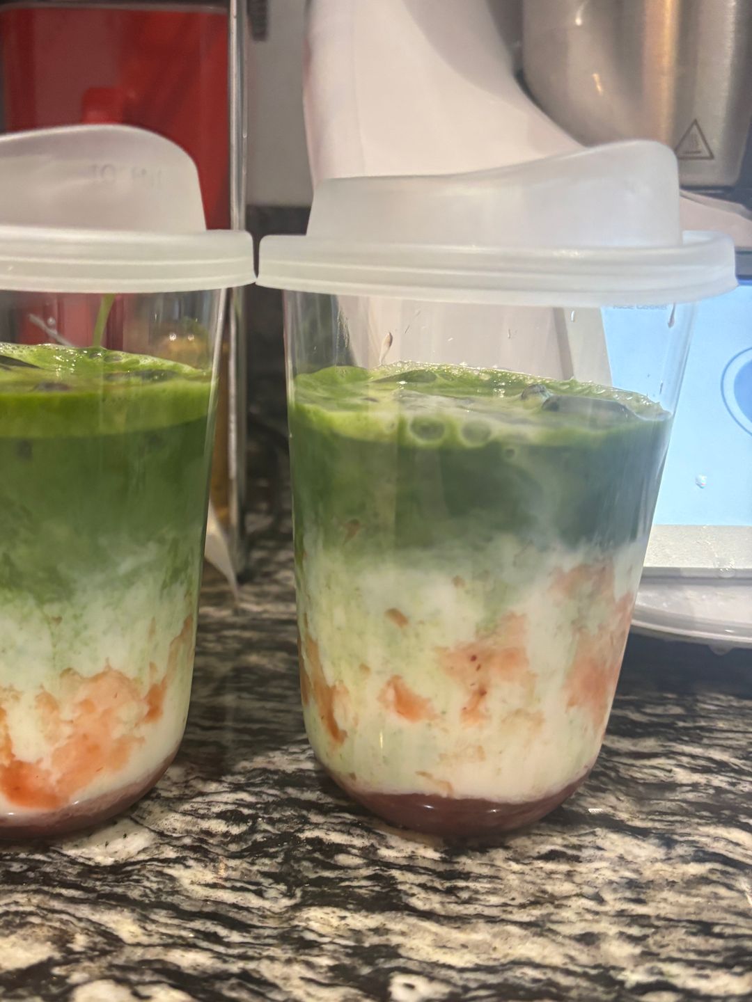 Strawberry Matcha Latte