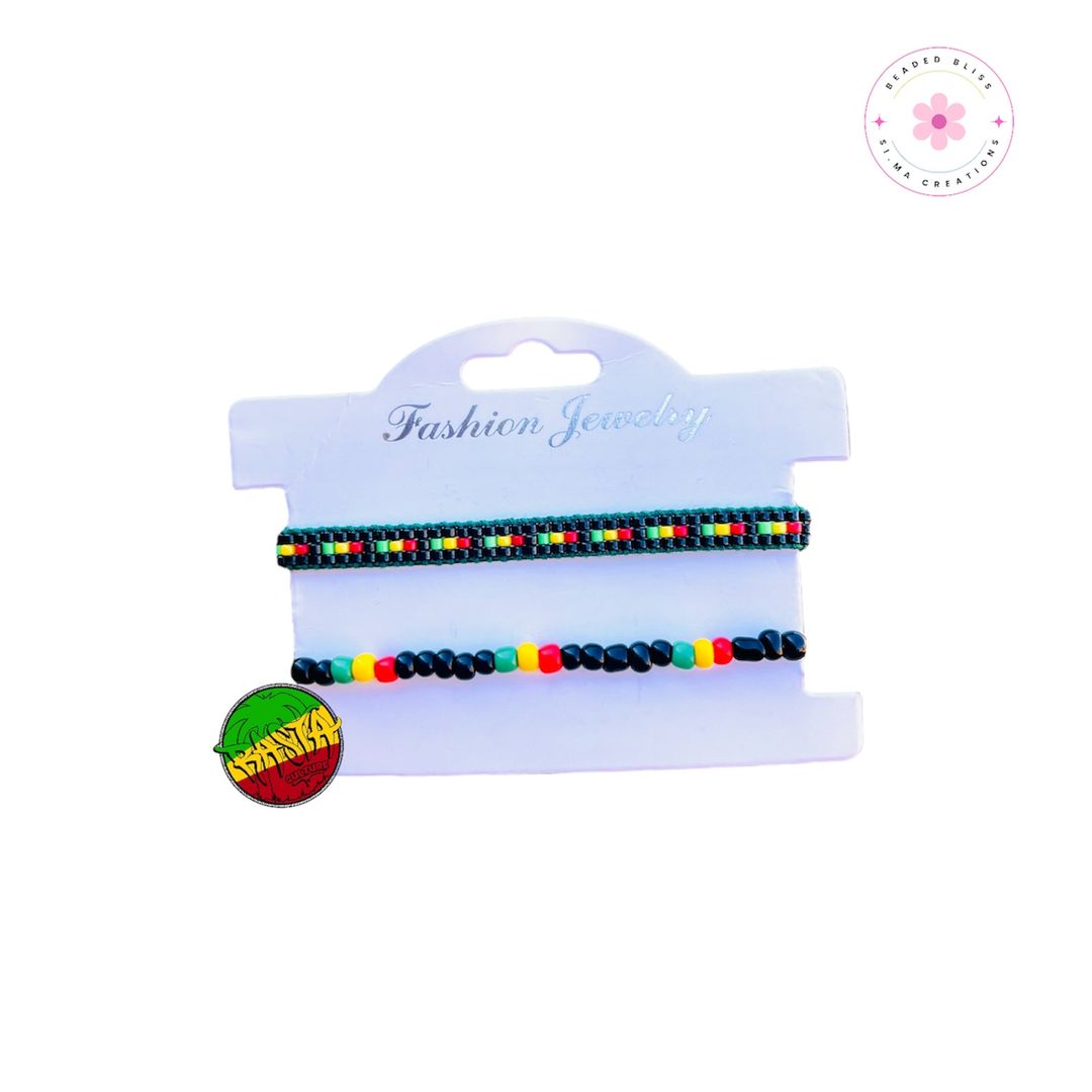 Rasta Culture Bracelet Set