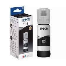 Epson 103 Noir - Bouteille d'encre Epson EcoTank d'origine (C13T00S14A)