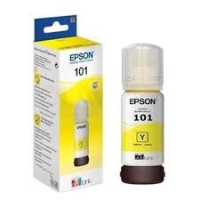 Epson 101 Jaune - Bouteille d'encre Epson EcoTank d'origine (C13T03V44A)
