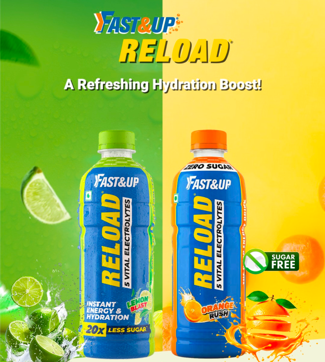 Fast & Up Reload ready to drink (1 case, 24 bottles of 500ml)
