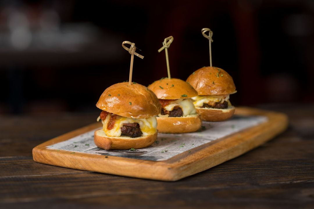Burger Sliders Steak or Turkey