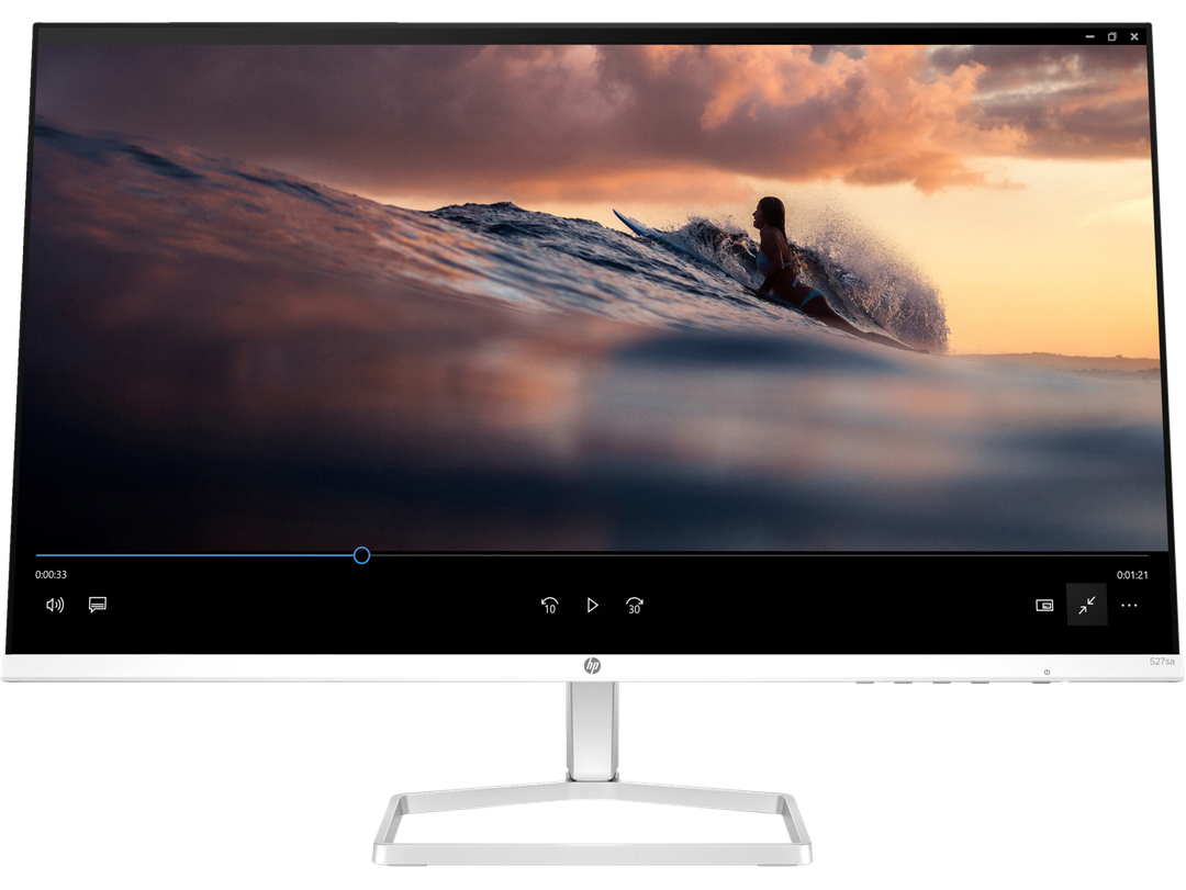 HP Series 5 27 inch FHD Monitor with Speakers - 527sa