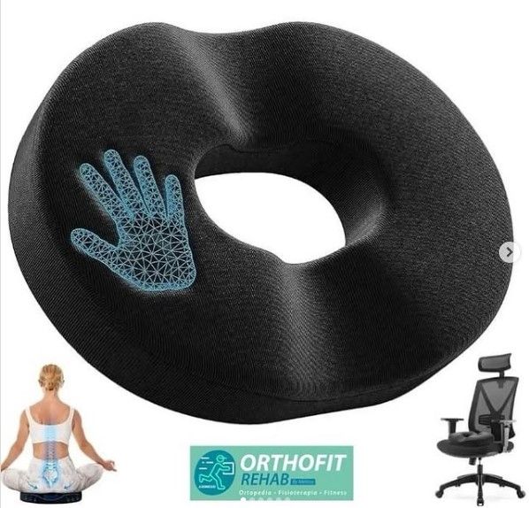 COJIN CON FORMA DE DONUT DISEÑO ERGONÓMICO PARA LESIONES