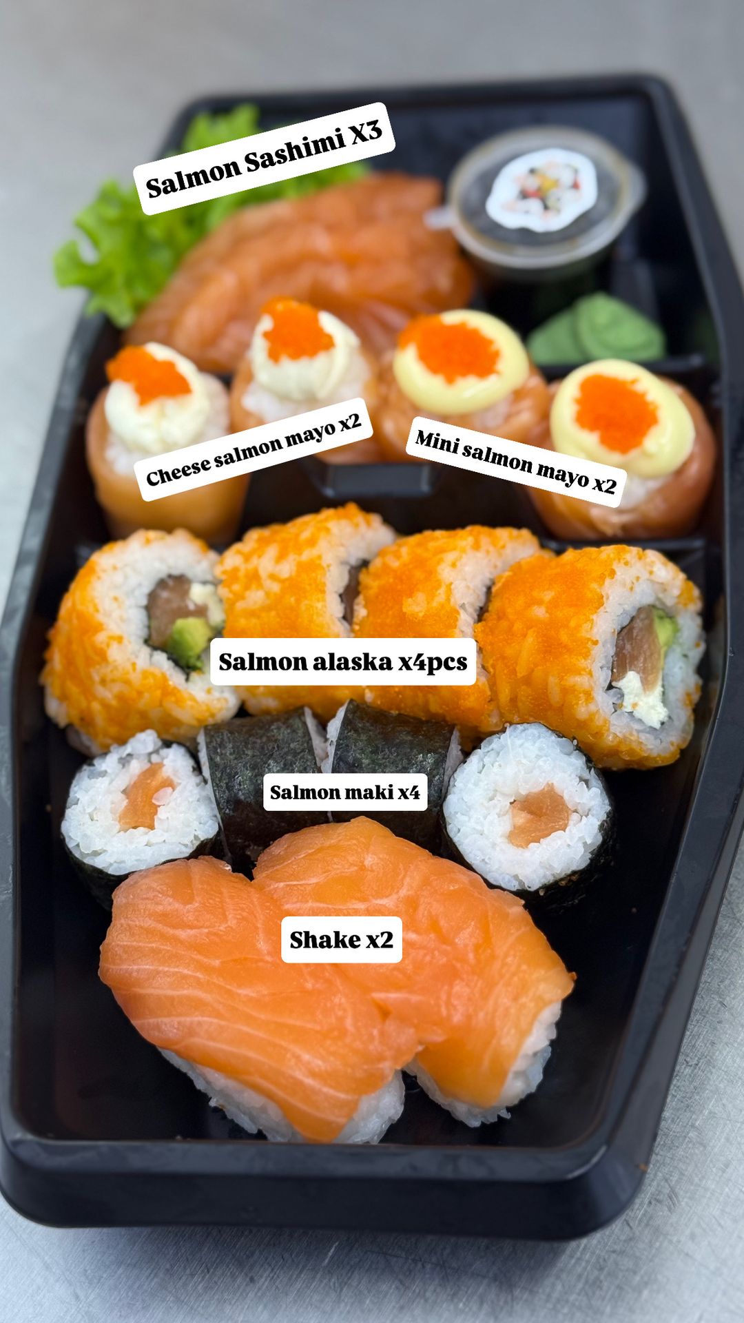 SALMON LOVER SET