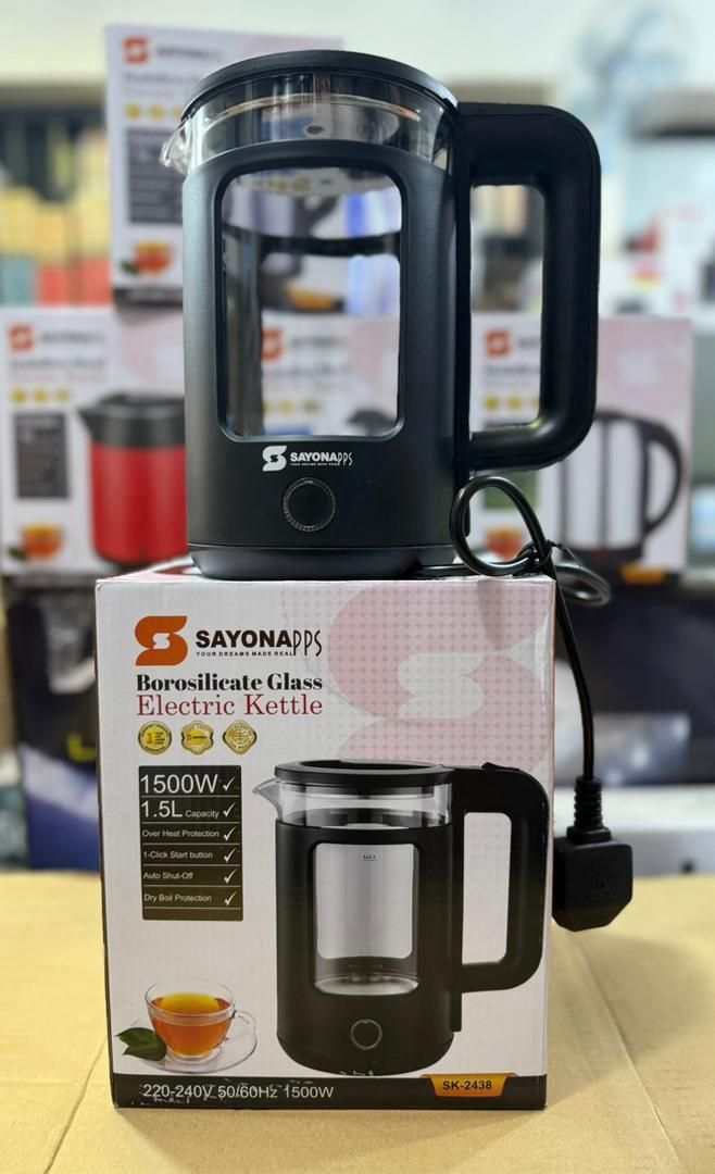 Sayonna 1.5L Electric Borosilicate