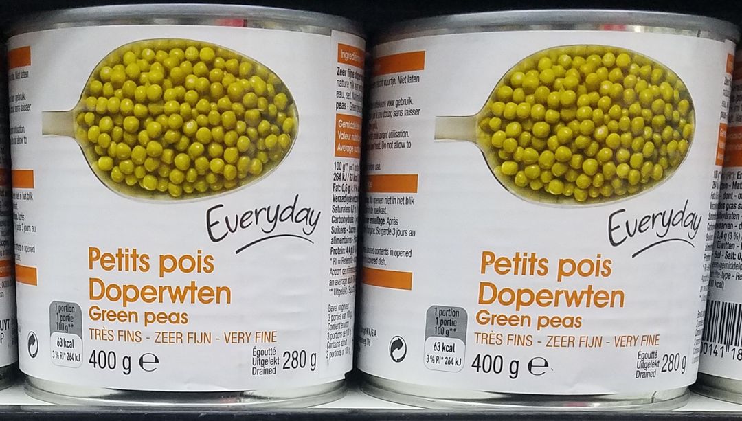 Everyd Pet. Pois Tres Fine 400gr