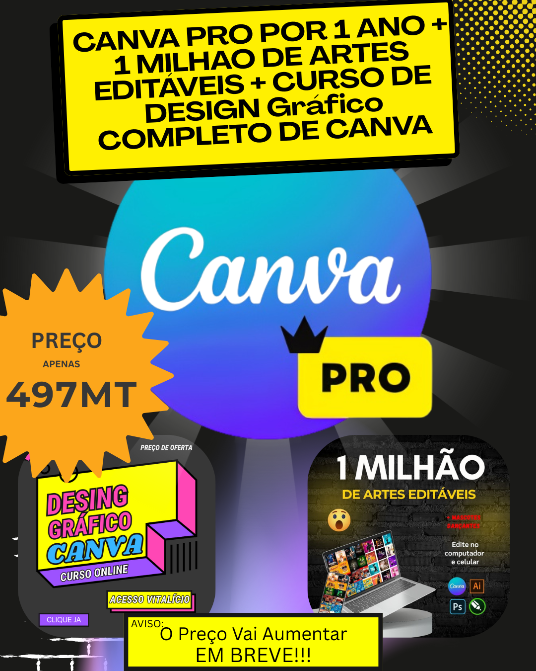 Combo Canva Pro