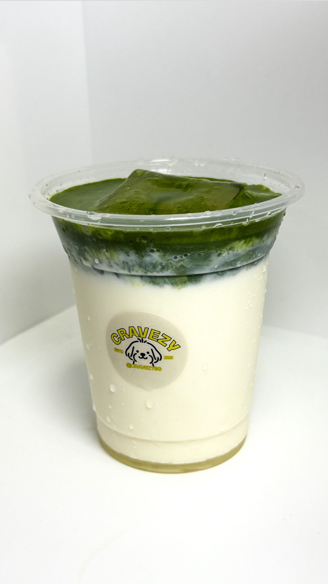 iced matcha latte