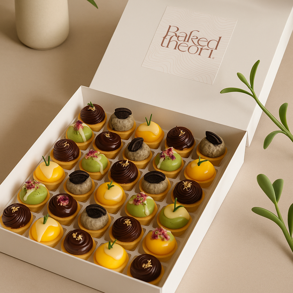 36 pcs Mini Cheesetart (Assorted Flavours)