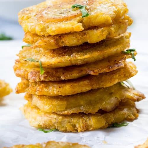 Guarnición: tostones