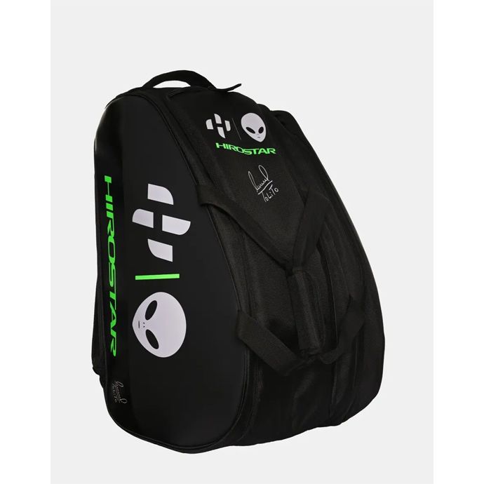 HIROSTAR Alien Padel BAG by Tolito Aguirre, Black