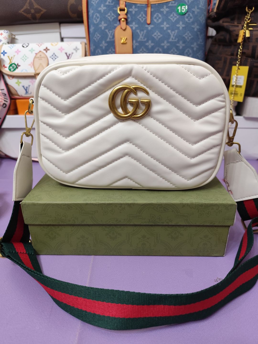 Bolsos GG, color blanco