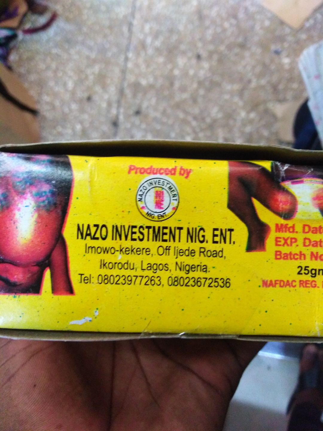 Nazo perfume sulphur 