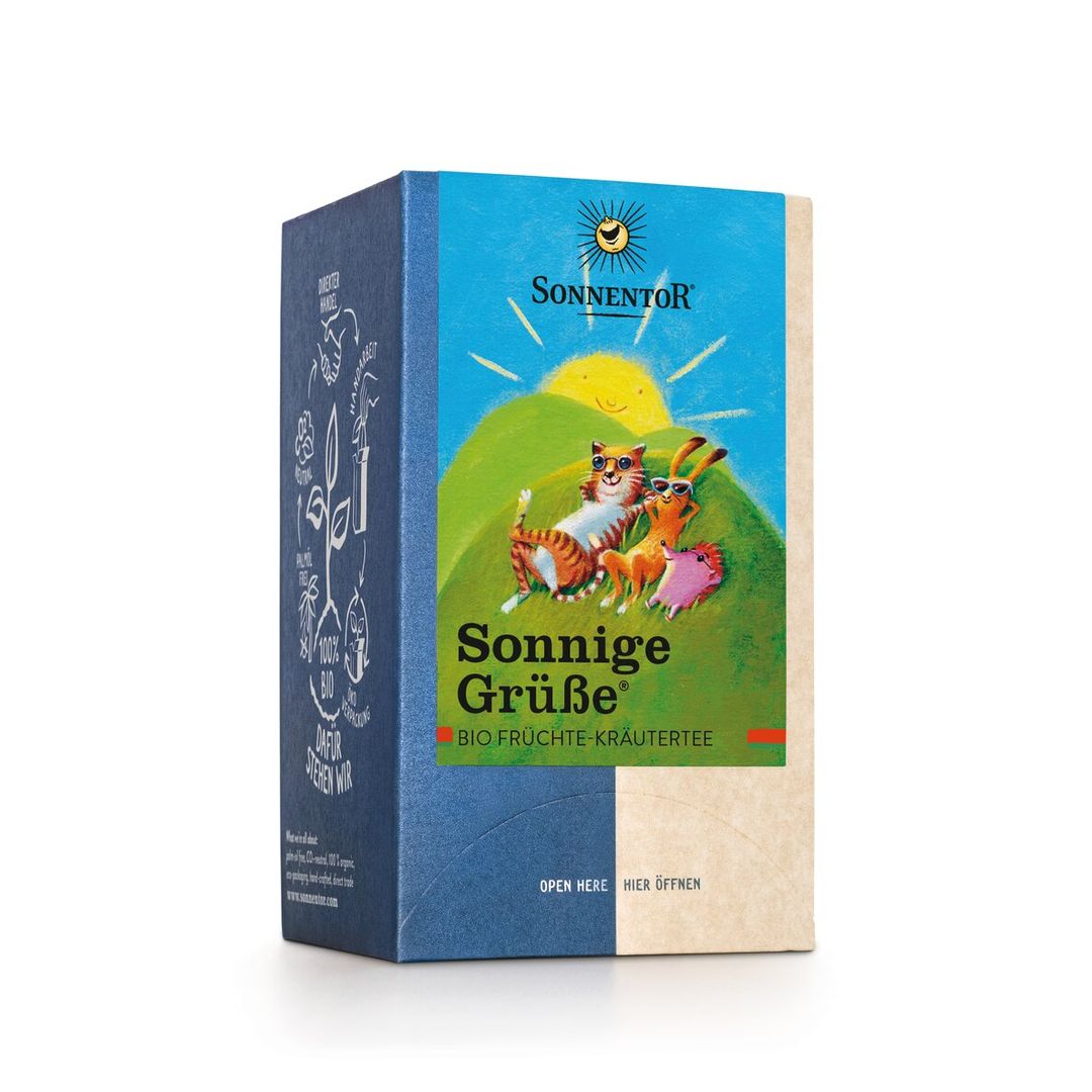 Sonnentor Hello Sunshine Herbal Fruit Tea 18 Teabags