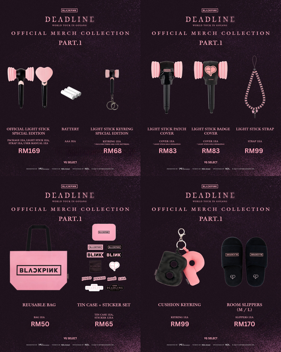 𝐁𝐋𝐀𝐂𝐊𝐏𝐈𝐍𝐊 𝐖𝐎𝐑𝐋𝐃 𝐓𝐎𝐔𝐑 <𝐃𝐄𝐀𝐃𝐋𝐈𝐍𝐄> 𝐈𝐍 𝐆𝐎𝐘𝐀𝐍𝐆 𝐎𝐅𝐅𝐈𝐂𝐈𝐀𝐋 𝐌𝐄𝐑𝐂𝐇 𝐂𝐎𝐋𝐋𝐄𝐂𝐓𝐈𝐎𝐍