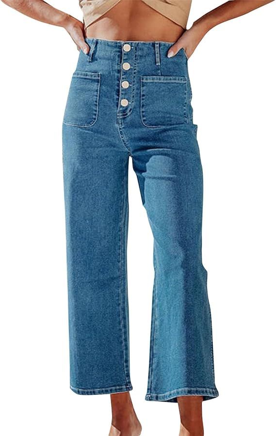 Jeans Femme Taille Haute D'été