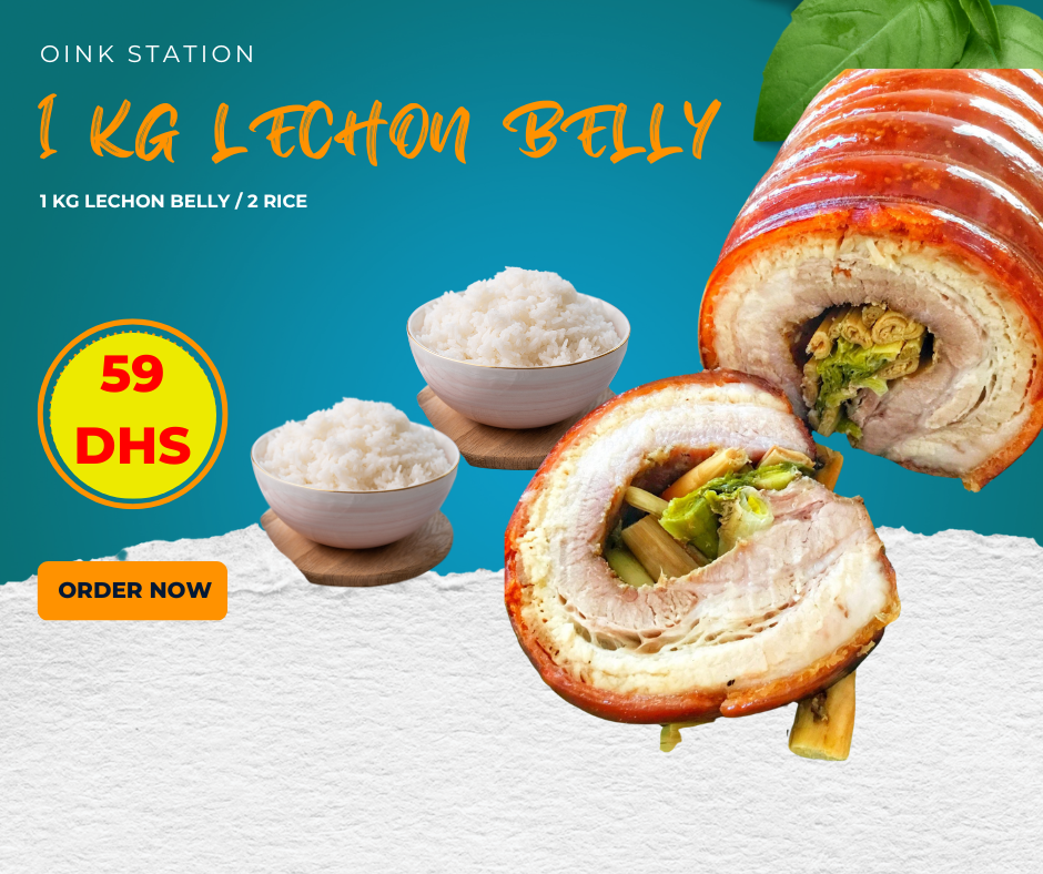 1 KG LECHON BELLY / 2X RICE