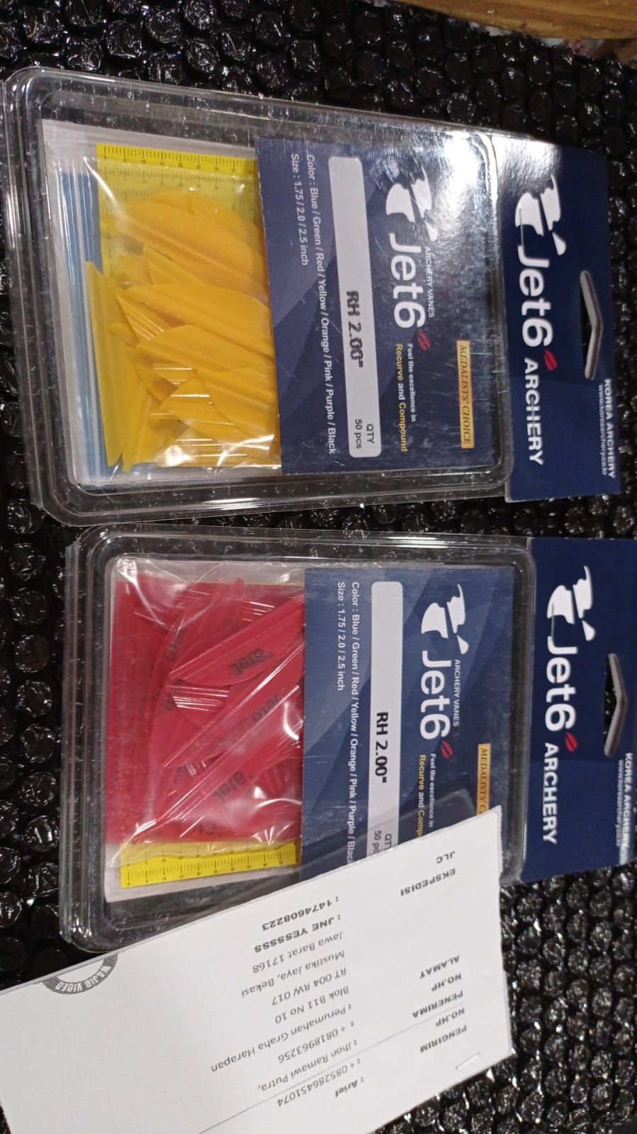Jet6 Vanes size 1.75"