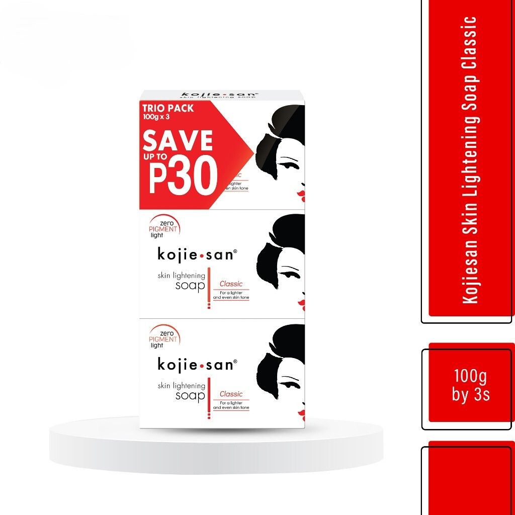Kojie San Lightening Soap Classic 100g x 3