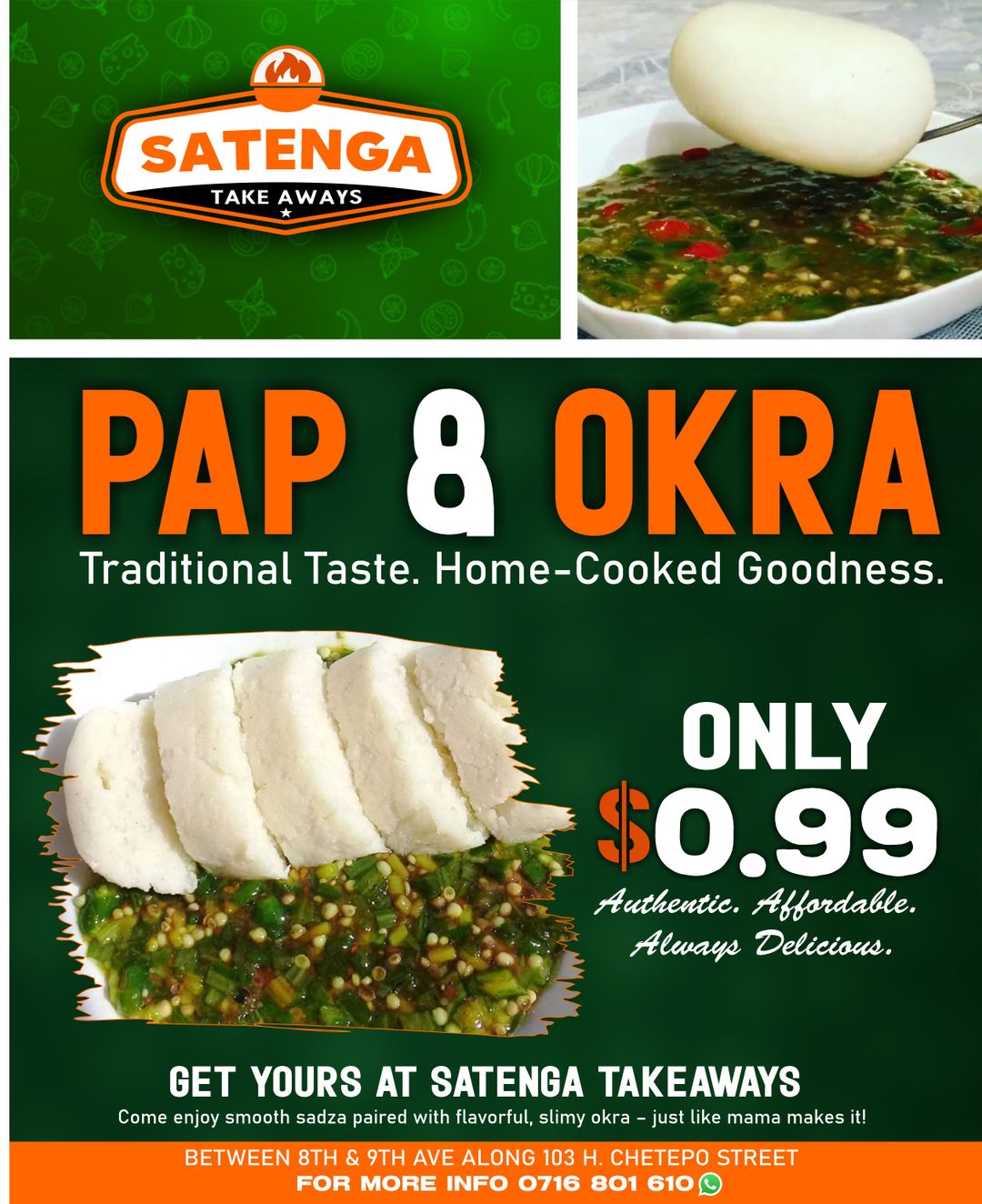 Pap & Okra