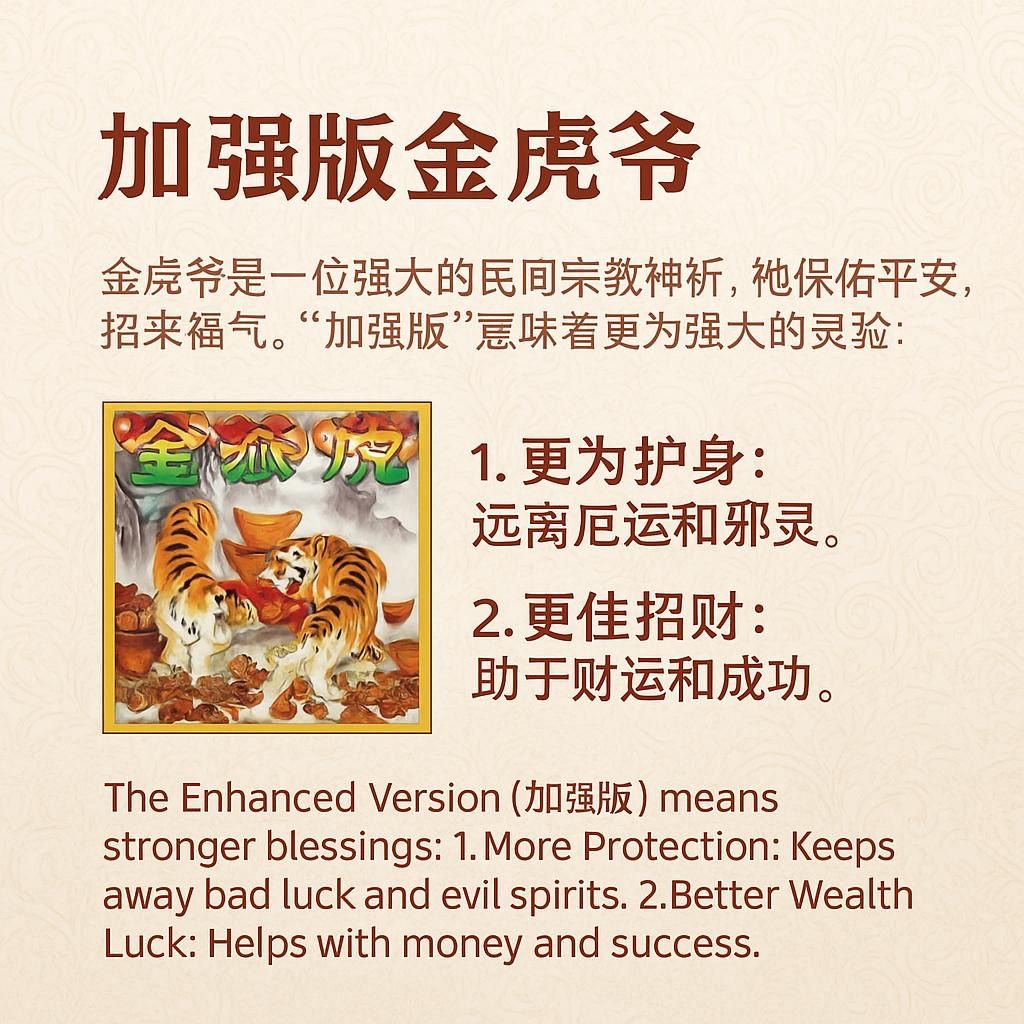 🐯 Enhanced Golden Tiger Lord (加强版金虎爷)