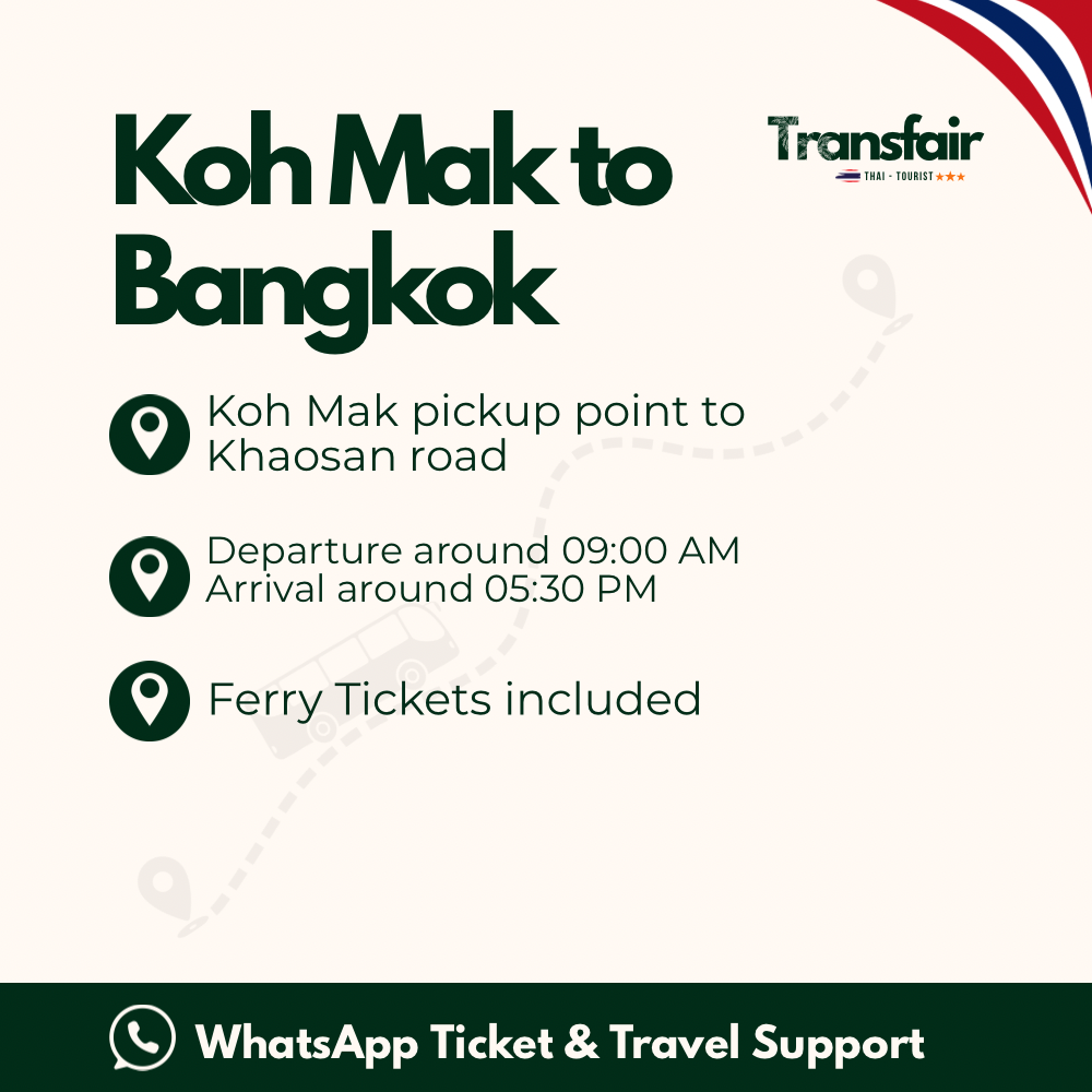 Koh Mak to Bangkok