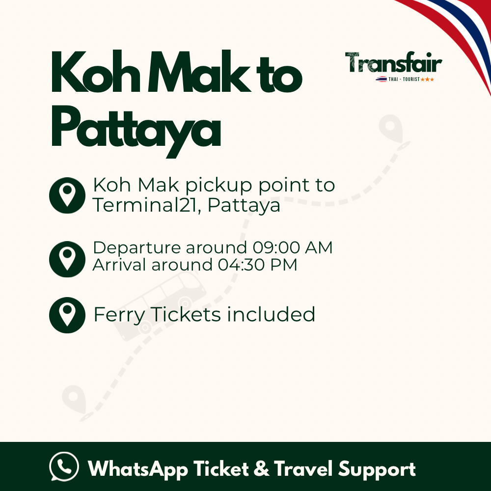 Koh Mak to Pattaya