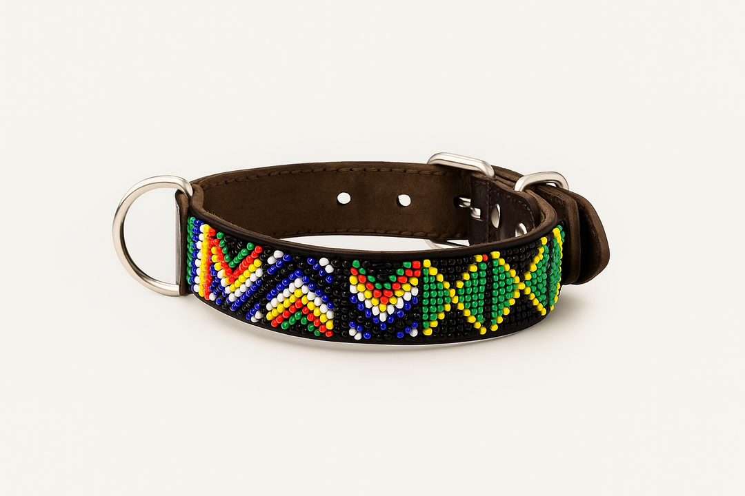Dog Beaded Collar - Medium