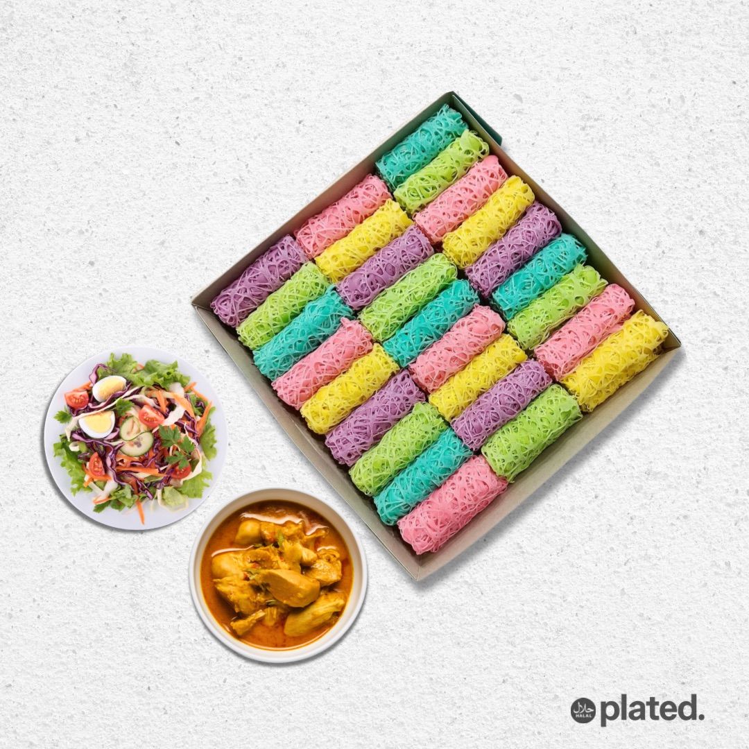 Party Set C | 500pcs Premium Roti Kirai With Curry
