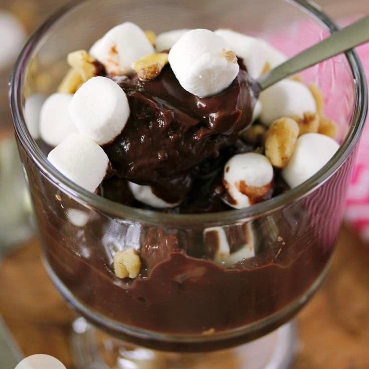 04/07 FRIDAY- ROCKY ROAD PUDDING