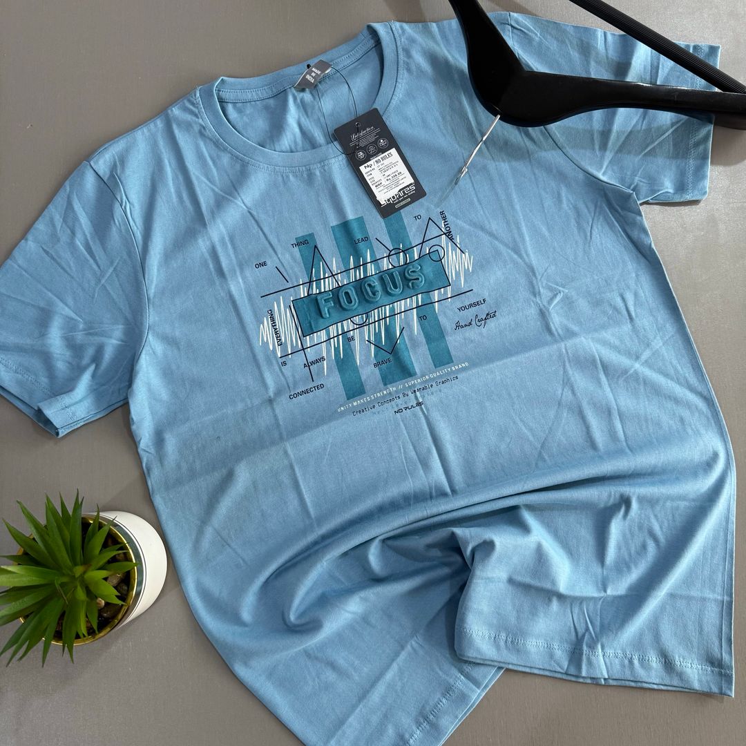 NO RULES T-SHIRTS - BLUE
