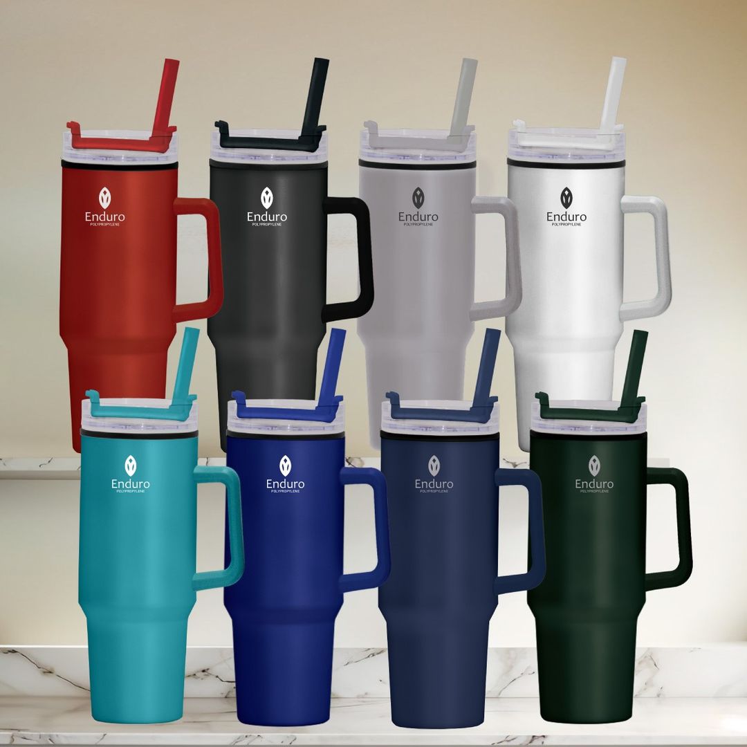 1200ml Polypropylene Enduro Mug -Black