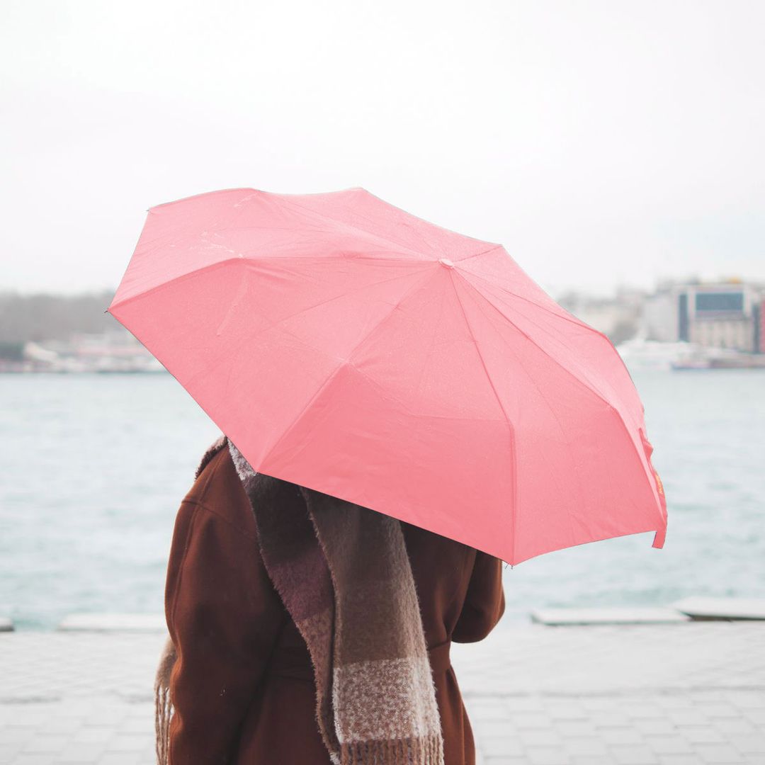 8 Panel Baton Umbrella - Lime